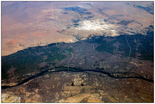 Cairo from plane