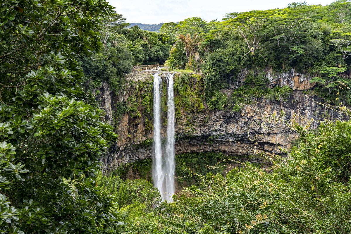 Chamarel waterfall