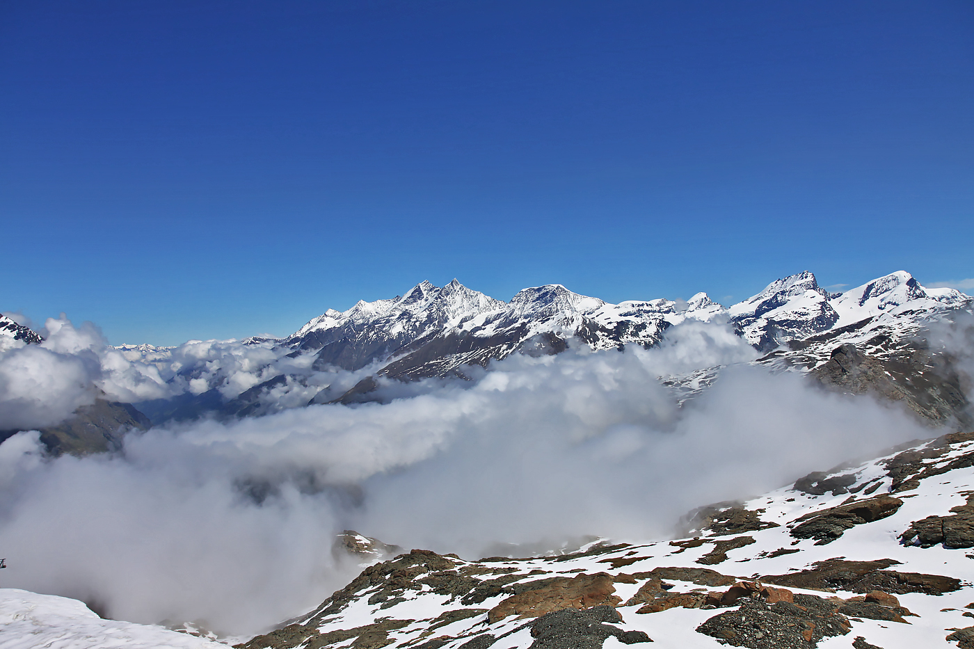 view from Trockener Steg