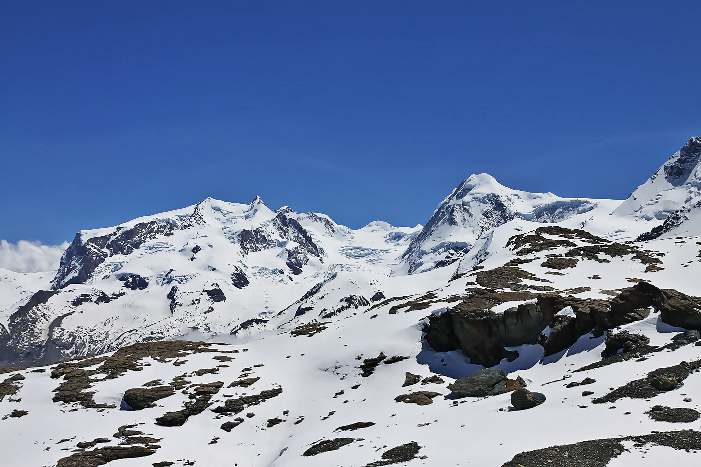 view from Trockener Steg