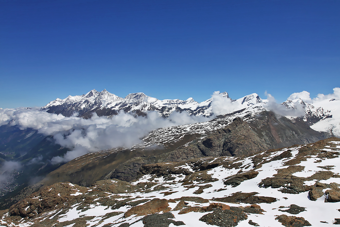 view from Trockener Steg