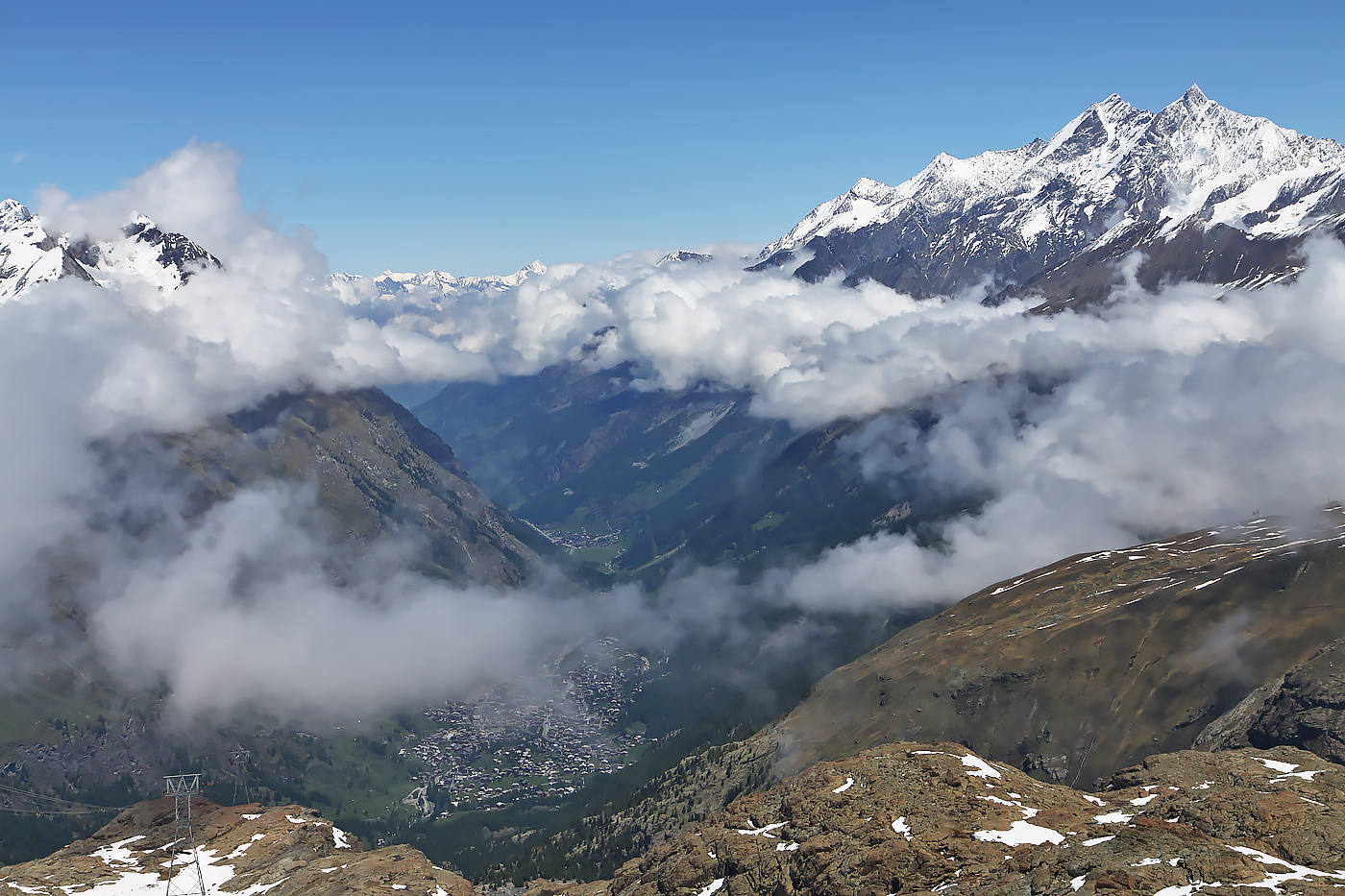 view from Trockener Steg
