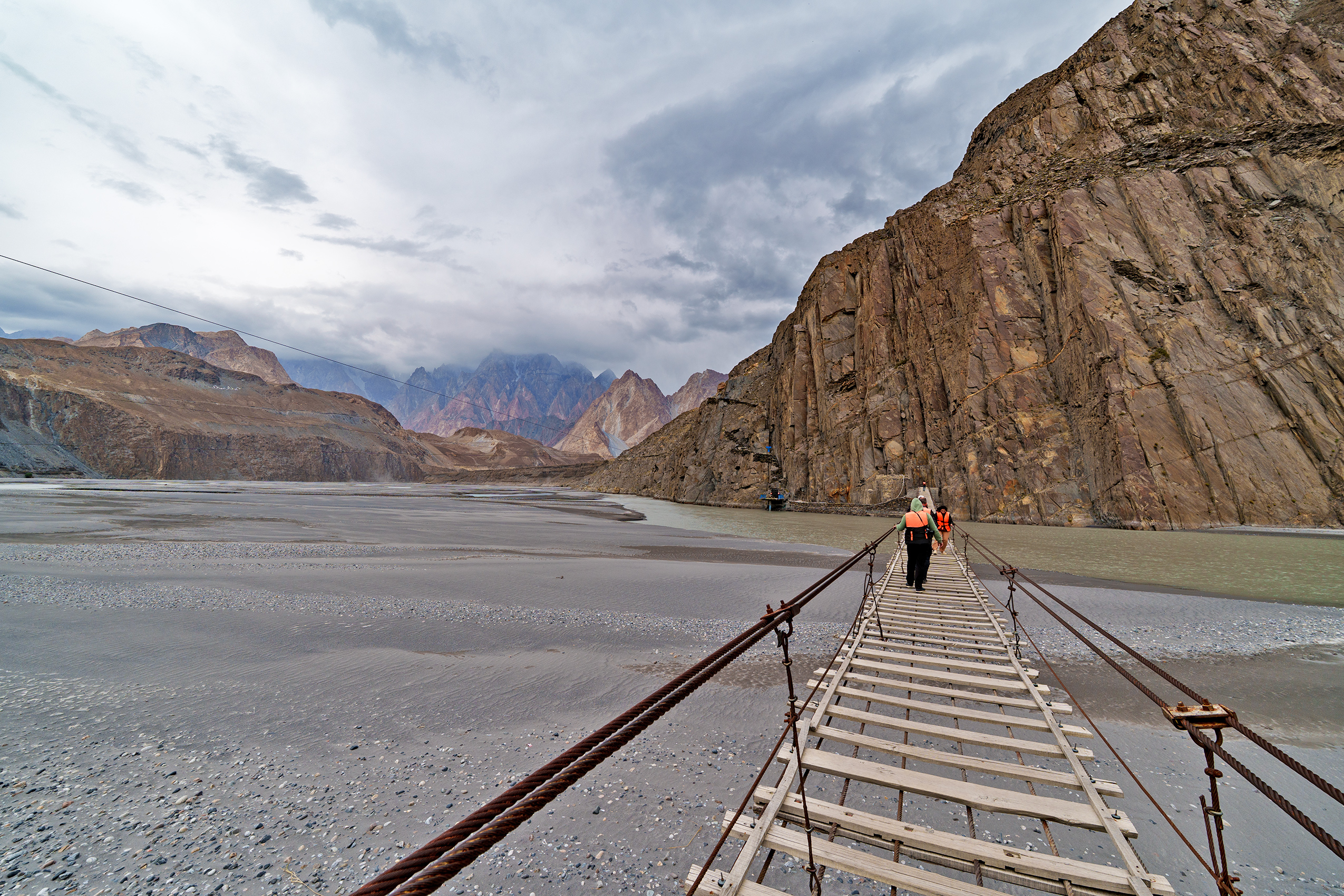 Passu Suspension Bridge