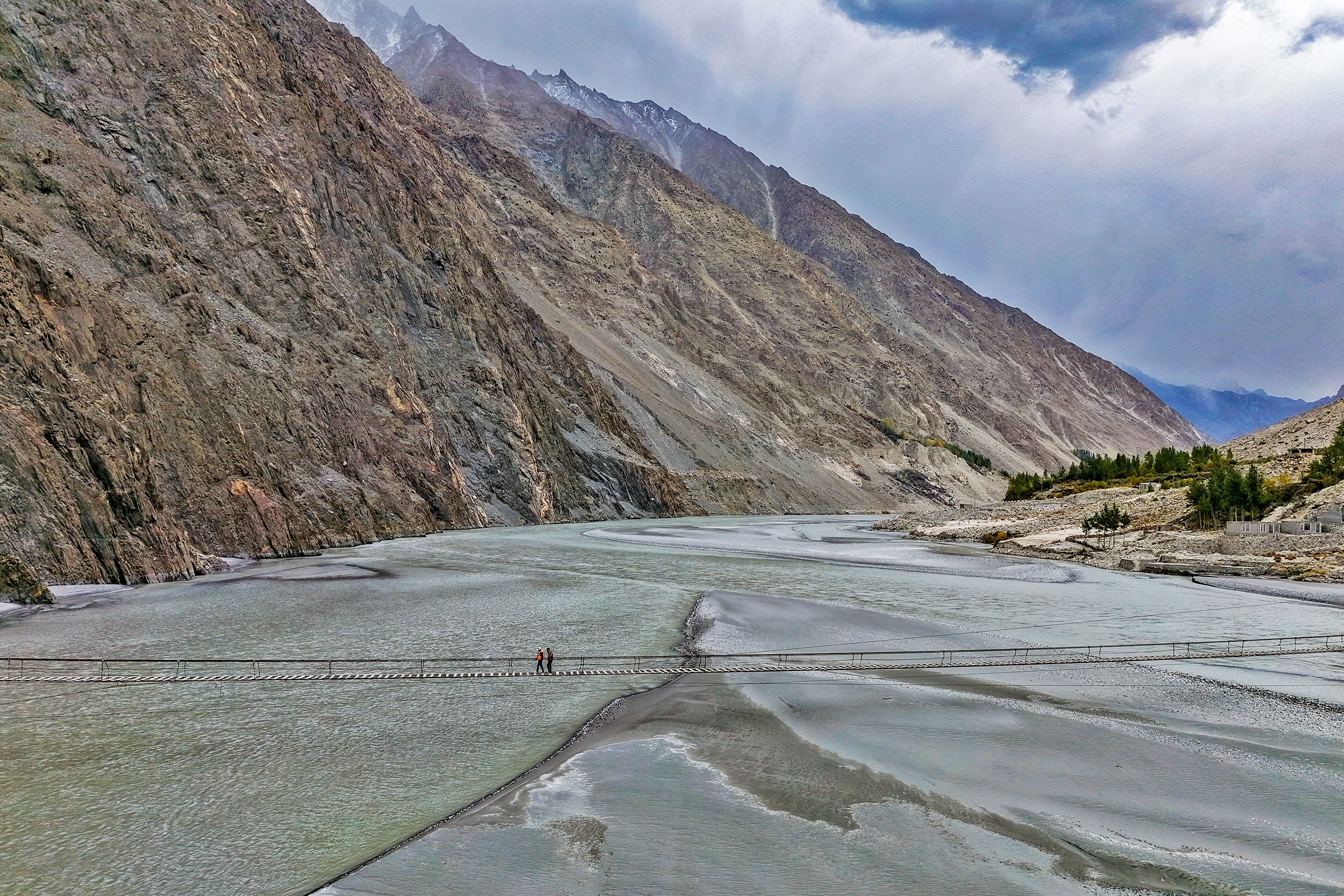 Passu Suspension Bridge